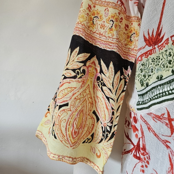 Desigual Ethnic Kaftan Blouse "Mantua" - Picture 6 of 9